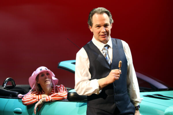 Ivana Langmajer und Gregor Eckert in ACHTSAM MORDEN. © Laura Ritter
