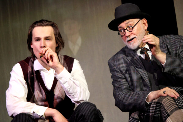 Niclas Kunder, Katharina Hannappel und Jürgen Lorenzen in DER TRAFIKANT. © Laura Ritter