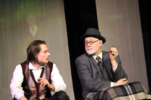 Katharina Hannappel, Niclas Kunder und Jürgen Lorenzen in DER TRAFIKANT. © Laura Ritter
