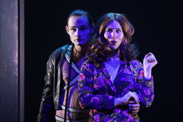 Niclas Kunder und Ivana Langmajer in MetaFAUST. © Laura Ritter