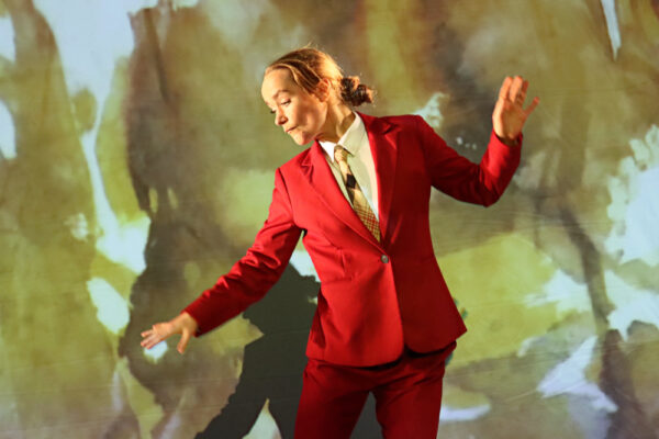 Katharina Hannappel in HERZFADEN. © Laura Ritter Katharina Hannappel in HERZFADEN. © Laura Ritter