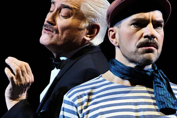 Jürgen Lorenzen und Florian Bender in MARIO UND DER ZAUBERER. © Laura Ritter