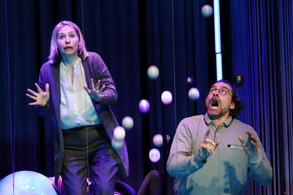 Ivana Langmajer und Markus Hennes in NUR NACHTS. © Laura Ritter